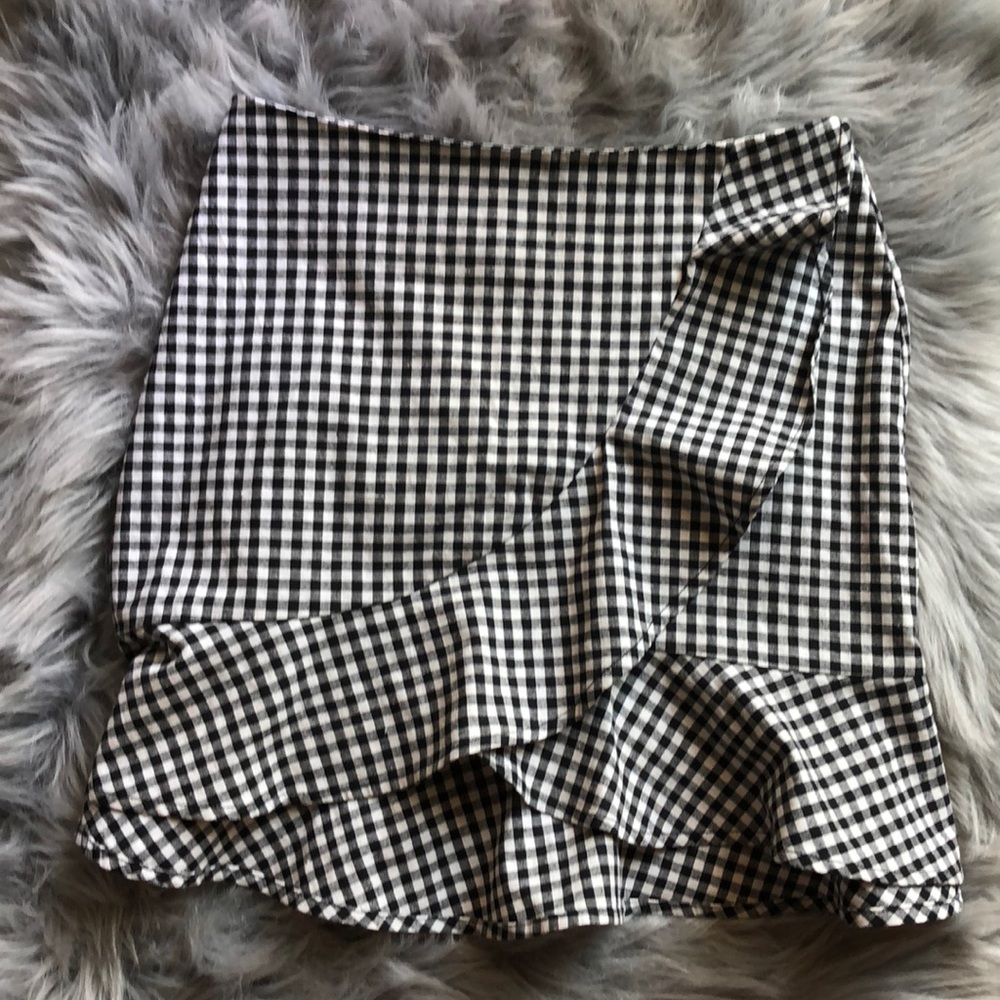 Gingham Skirt
